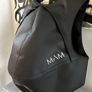 MAM large black backpack. Futuristic and functional, EVA-P sustainable backpack